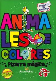 Animales de colores Pizarra mágica