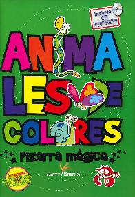 Animales de colores Pizarra mgica