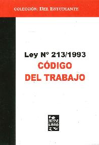 Cdigo del Trabajo Ley N 213/1993