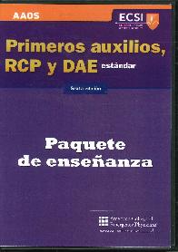 Primeros Auxilios, RCP y DAE estndar AAOS