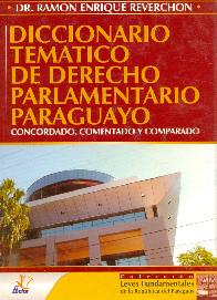 Diccionario Tematico de Derecho Parlamentario Paraguayo
