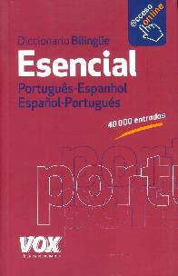 ESENCIAL  Portugues-Espanhol; espaol-portuges