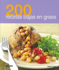 200 recetas bajas en grasa