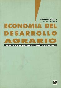 Economa del desarrollo agrario