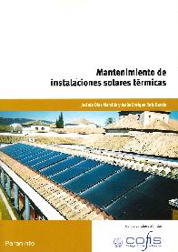 Mantenimiento de instalaciones solares trmicas
