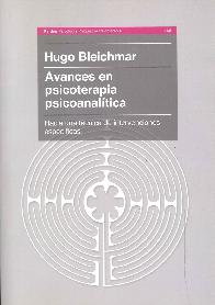 Avances en psicoterapia psicoanaltica