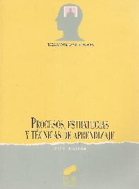 Procesos, estrategias y tecnicas de aprendizaje