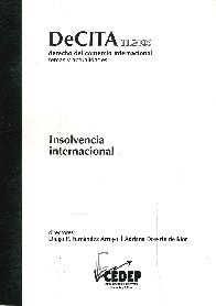 DeCITA 11.2009 Insolvencia Internacional
