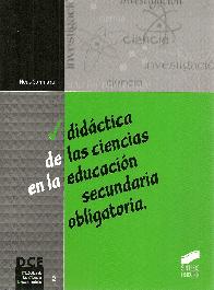 Didactica de las ciencias en la educacion secundaria obligatoria