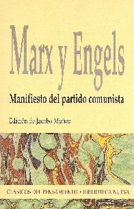 Marx y Engels Manifiesto del Partido Comunista
