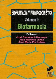 Biofarmacia y Farmacocinetica Vol II : Biofarmacia