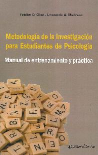 Metodologa de la Investigacin para Estudiantes de Psicologa