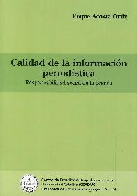 Calidad de la Informacin Periodstica