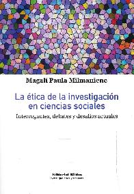 La tica de la investigacin en ciencias sociales