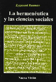 La hermenutica y las ciencias sociales