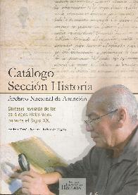 Catlogo Seccin Historia. Archivo Nacional de Asuncin