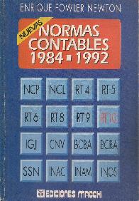 Nuevas normas contables: 1984 - 1992