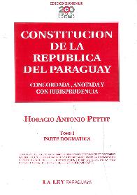 Constitucin de la Republica del Paraguay 2 Tomos