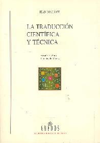 La traduccin cientfica y tcnica