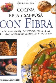 Cocina rica y sabrosa con fibra