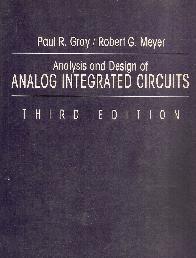 Analysis and design of Analog integrated circuits