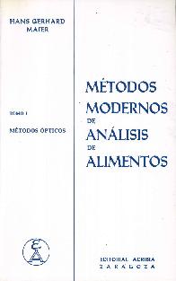 Mtodos modernos de anlisis de alimentos Tomo I