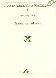 Gramtica del Texto