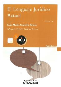 El lenguaje jurdico actual
