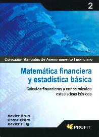 Matemtica financiera y estadstica bsica