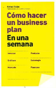 Cmo hacer un business plan