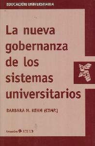 La nueva gobernanza de los sistemas universitarios