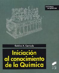 Iniciacin al conocimiento de la Qumica