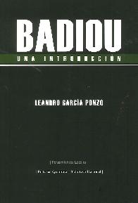 Badiou Una Introducci�n