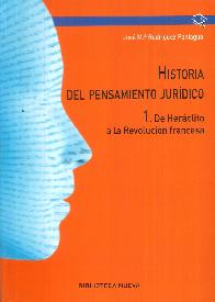 Historia del Pensamiento Juridico
