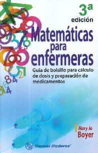 Matemticas para Enfermeras