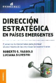 Direcci�n Estrat�gica en paises emergentes