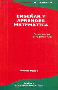 Ense�ar y Aprender Matem�tica