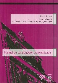 Manual de catalogaci�n automatizada