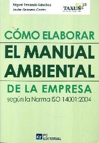 Cmo Elaborar El Manual Ambiental de la Empresa