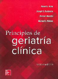 Principios de Geriatr�a Cl�nica