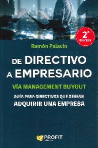 De Directivo a empresario. V�a management buyout