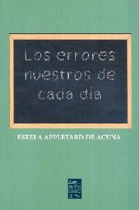 Los errores nuestros de cada d�a
