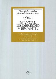 Manual de Derecho Mercantil - 2 Tomos