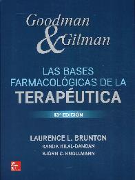 Goodman & Gilman Las bases farmacolgicas de la teraputica