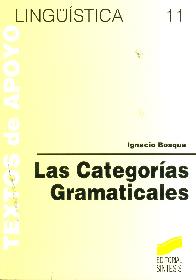 Las Categorias Gramaticales Lingstica 11