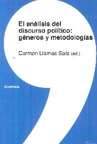 El anlisis del discurso poltico : gneros y metodologas