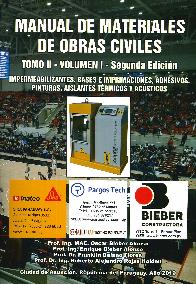 Manual de Materiales de Obras Civiles - Tomo II Volumen I