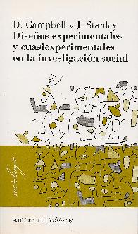 Dise�os experimentales y cuasiexperimentales en la investigaci�n social