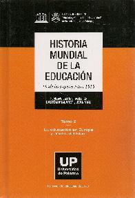Historia Mundial de la Educacin Tomo 2