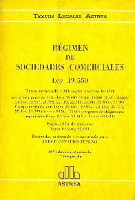 Rgimen de sociedades comerciales
